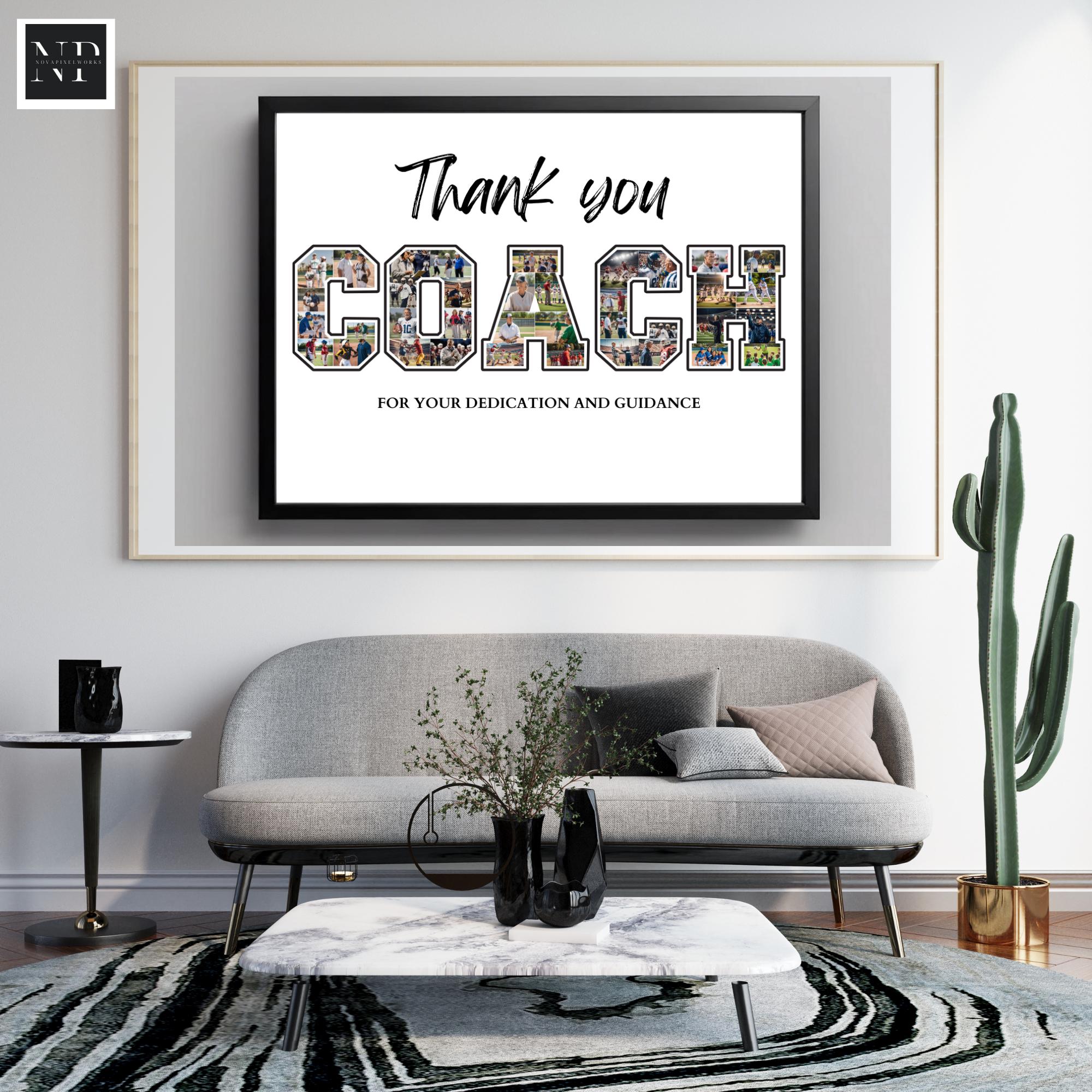 Cheerleader Photo Collage Template, Editable Senior Night Gift ...