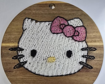 Hello Kitty String Art