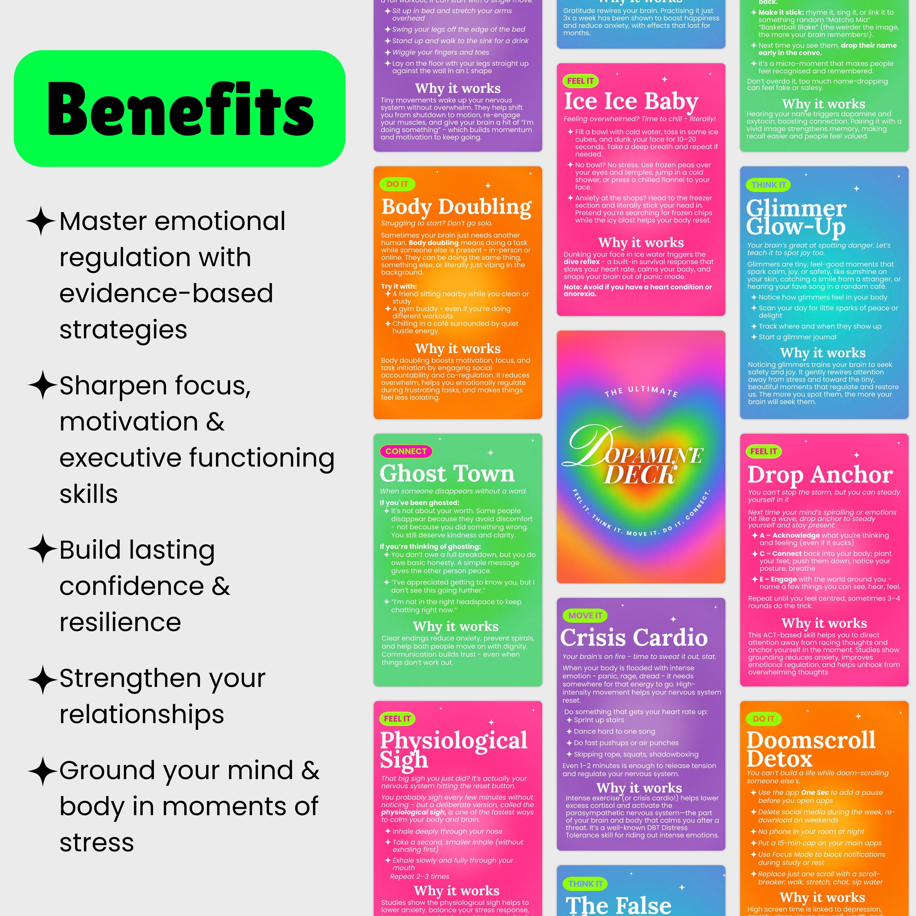 Coping Skills Cards – 101 Printable Activities & Worksheets for Teens ...