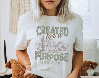 Christian Shirt, Graphic Religious T-Shirt, Worship Bible Verse Tee, Church Apparel, Trendy Western Tee Faith Based Apparel, Jesus Shirt