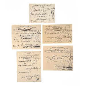Vintage 1930s Morphine / Codeine Druggist Pharmacy RX Narcotic ...