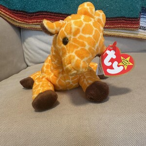 The Beanie Baby Collection - TY Inc - Twigs the giraffe - style 4068 - DOB 05/19/1995