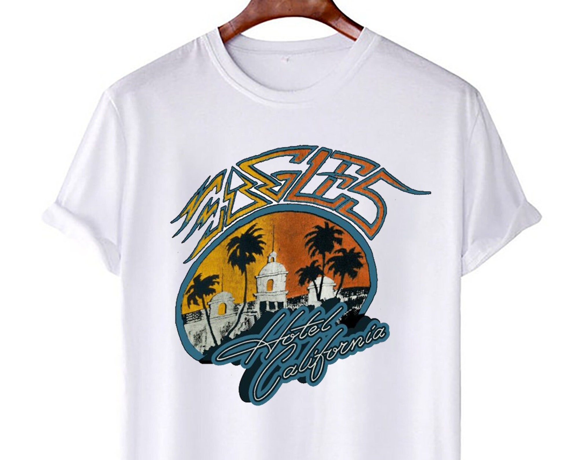 Hotel California Eagles Concert Tour 2022 Rock Band Shirt