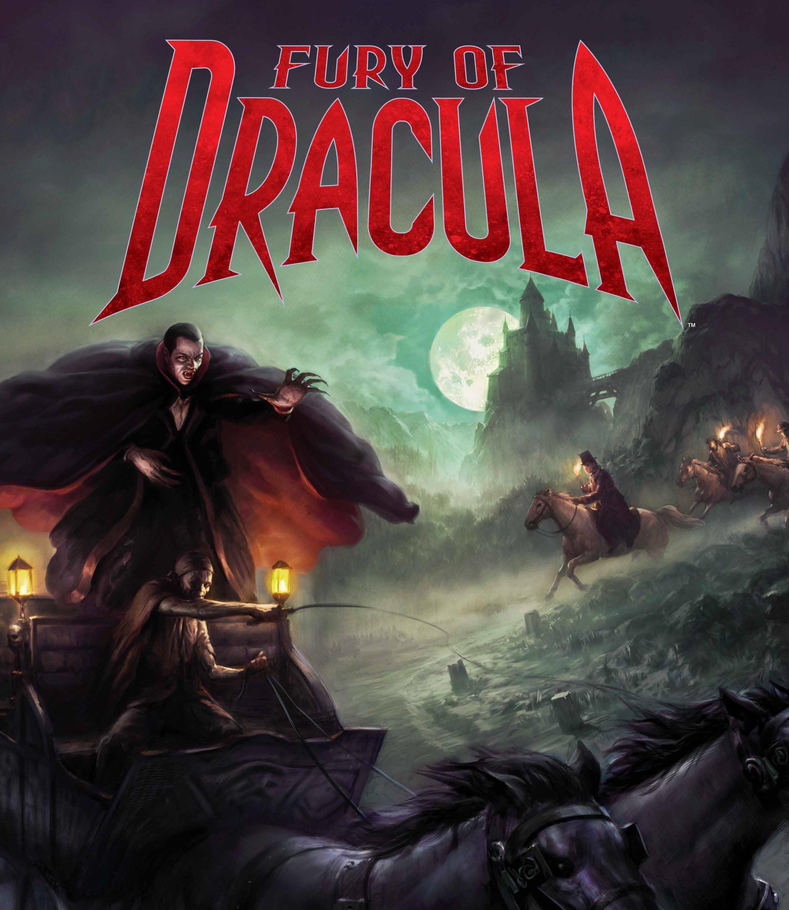 fury of dracula 4th edition card sleeves [EU Import] ** Note Game Titles and their intellectual property rights are and TM of their respective rights holders Fury of Dracula Compatible Card