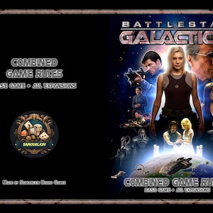 Battlestar Galaxy Combined Rules. All rules in one place: Base game + Pegasus expansion + Exodus expansion + Daybreak expansion