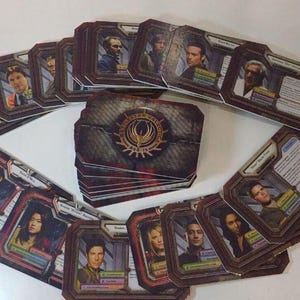 "Battlestar Galactica Brettspiel Charakterbögen - Für das Grundspiel und ALLE Erweiterungen."