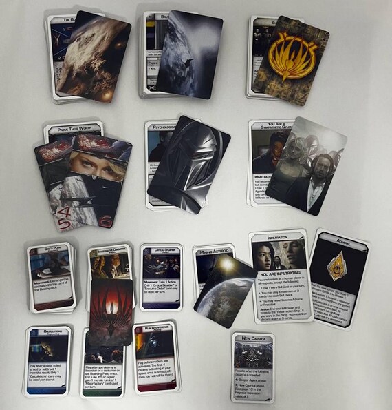 battlestar galactica card sleeves Galactica: The Board Game Sleeve Kit or draw Card Sleeve Bundle: Battlestar Galactica™