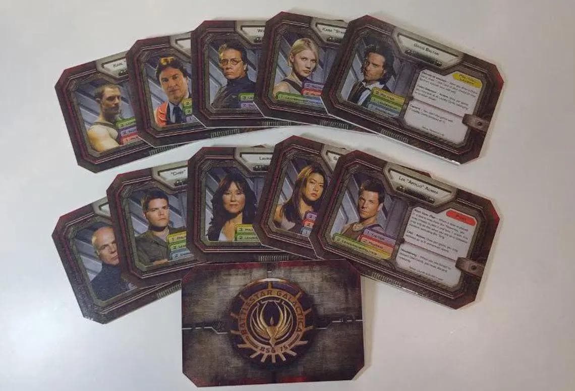 Handmade!!! Battlestar Galactica FULL GAME! Base Game and ALL Expansions in One Box! - Etsy Handmade!!! Battlestar Galactica FULL GAME! Base Game and ALL Expansions in One Box! - Etsy