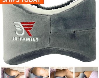JR-FAMILY® Orthopedic Knee Pillow for Side Sleepers, Knee Pain Hip Pain Relief Sciatica Relief, Leg Pillow for Hip Pain Knee Surgery