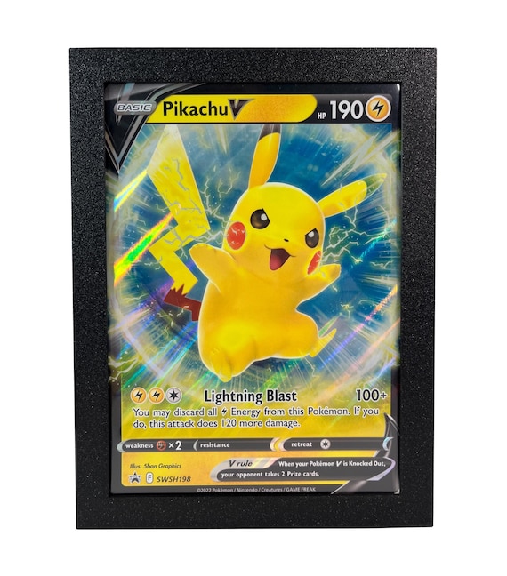 Jumbo Trading Card Display Frame : "rhino" - Includes Oversized Large Sleeve  (5.4x7.5) - (pokemon, Other TCG). - Etsy
