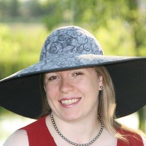 Sunhat PDF Pattern - Cote d'Azur Sun Hat by ShannonMac Designs
