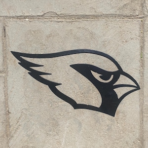 Arizona Cardinals inspired wall sign