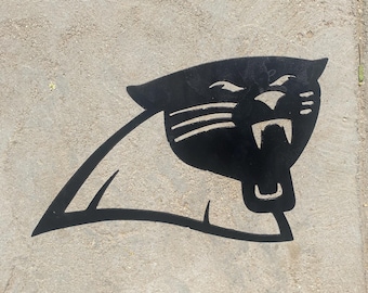Letrero de pared inspirado en los Carolina Panthers