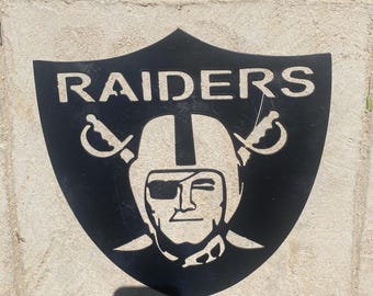 Las Vegas Oakland Raiders Metal Wall Sign,las Vegas Raiders Sign