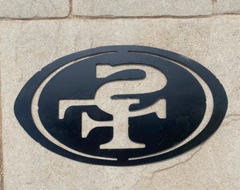 San Francisco 49ers inspired wall sign