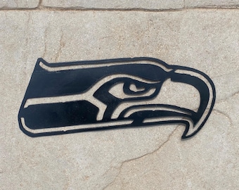 “Seattle Seahawks” inspiriertes Wandschild