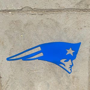 New England Patriots inspired wall sign