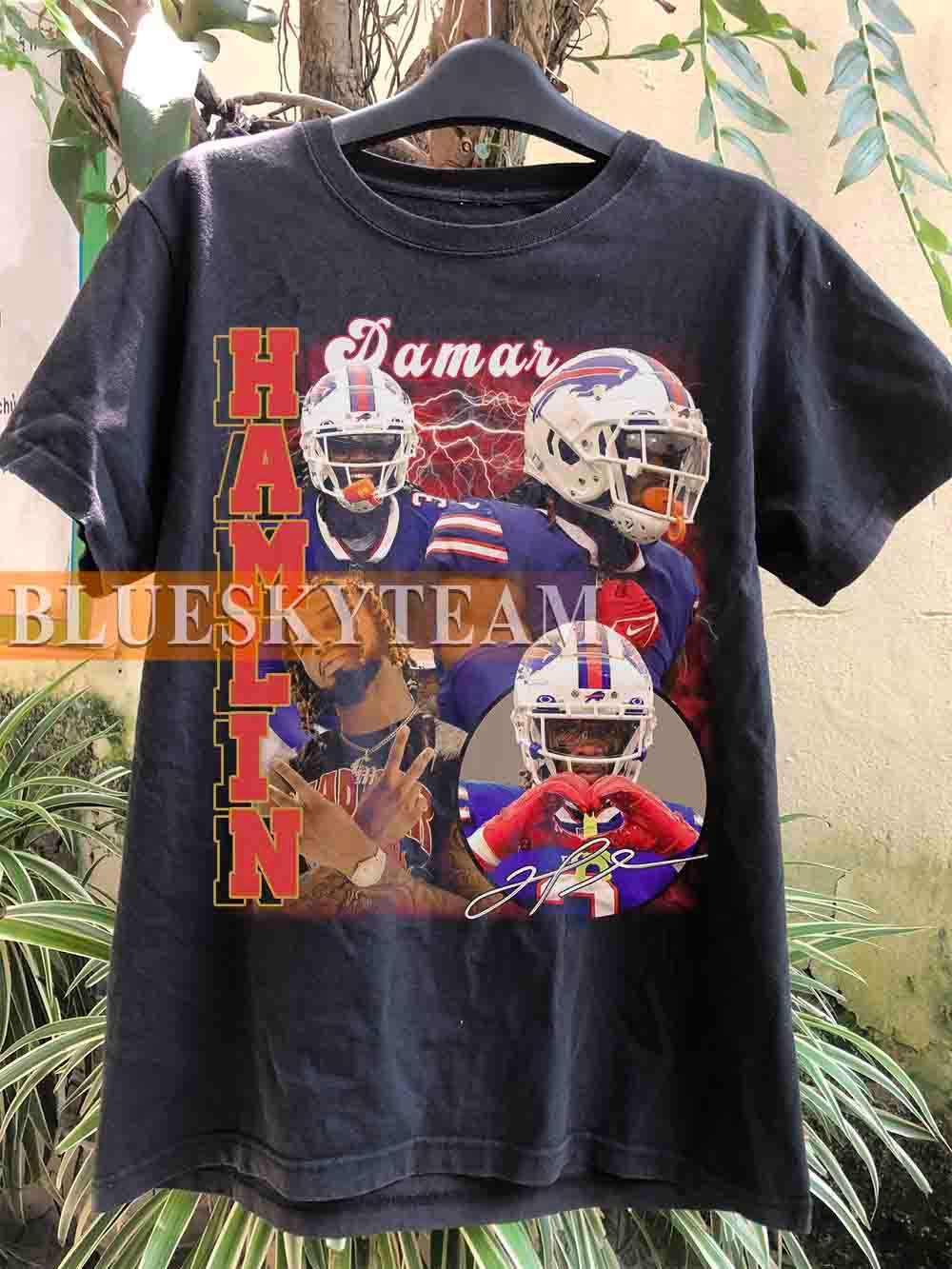 Damar Hamlin Love For Number Three NFL Buffalo Bills T Shirt - Wiseabe  Apparels