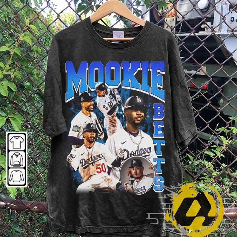Mookie Betts digital Airbrush vintage shirt, hoodie, sweater, long sleeve  and tank top