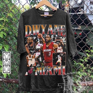 Dwyane Wade 'D Wade' Nickname Jersey - Miami Heat Long Sleeve T-Shirt