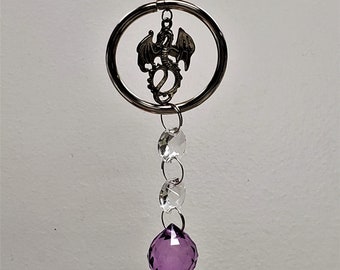 Suncatcher Crystal Dragon, Crown Chakra
