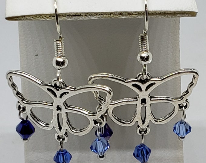 Chandelier Earrings - Butterflys