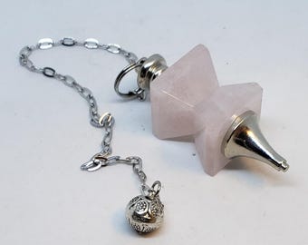 Rose Quartz Pendulum
