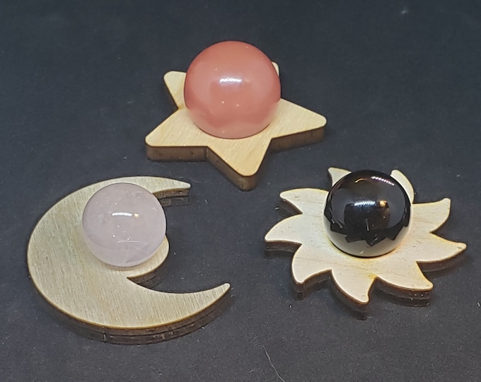Mini Sphere Stand 3 pc set