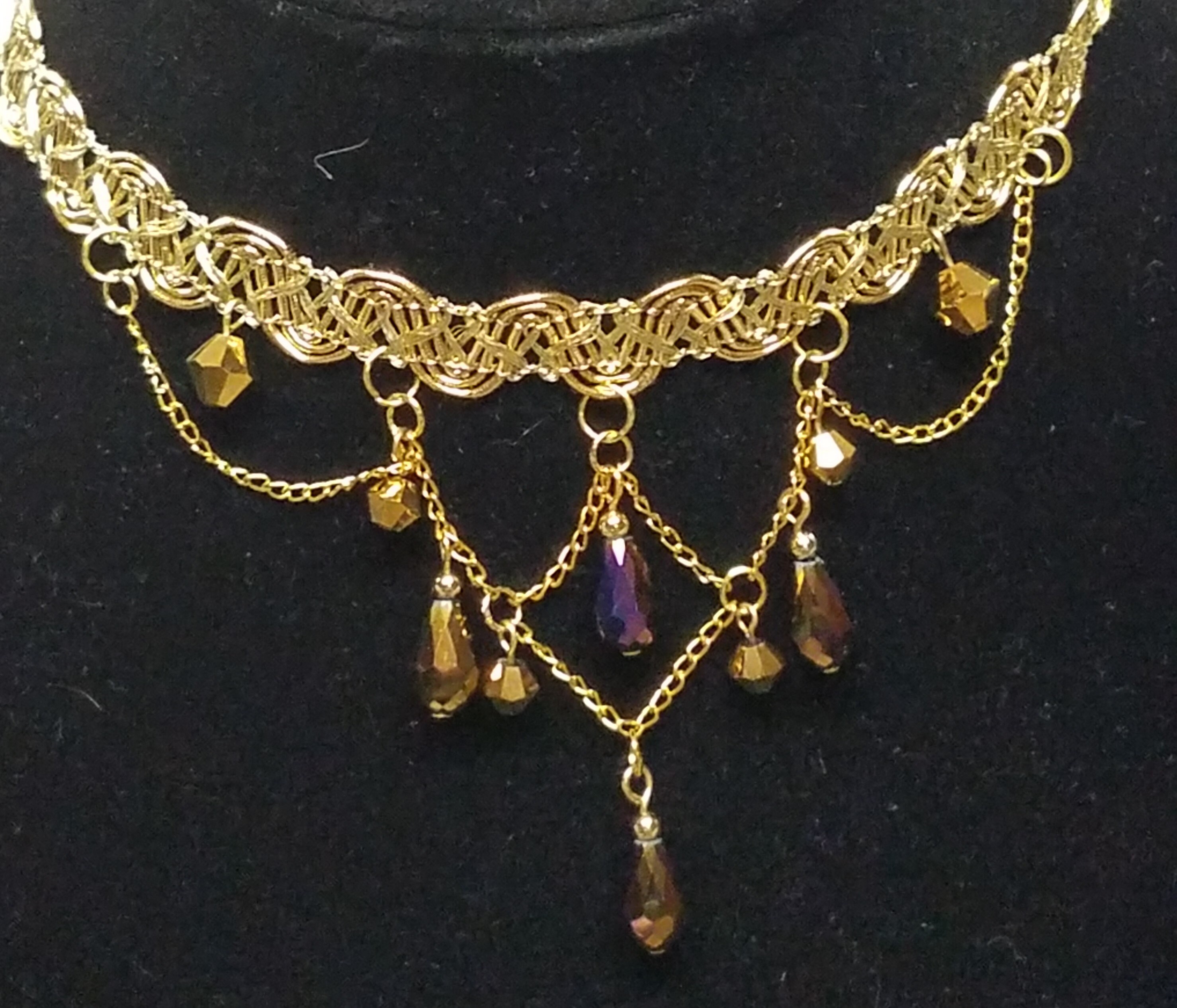 Gold Victorian Choker