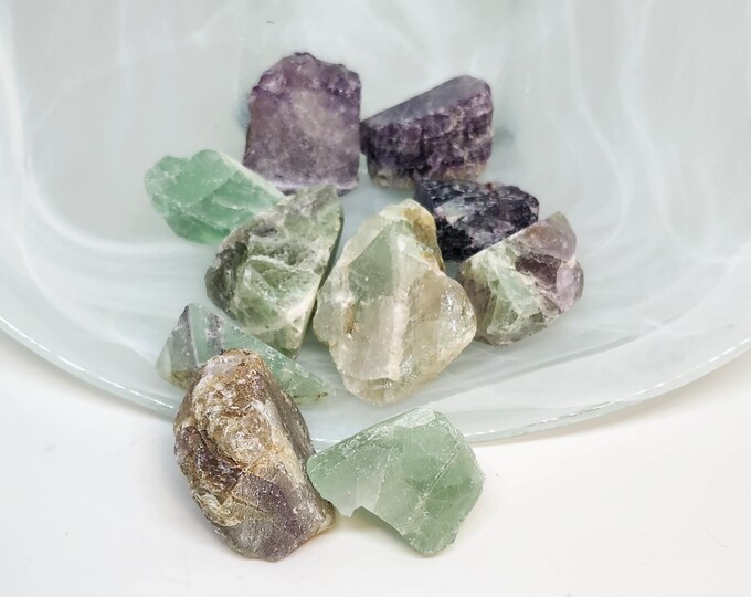 Rainbow Fluorite Rough
