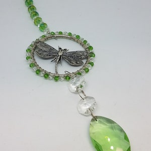 Sun catcher, Crystal, Hanging, Dragonfly DSF2a