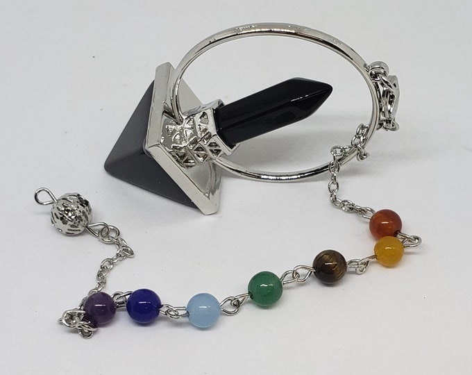 Fancy Point Pendulum - Chakra Chain