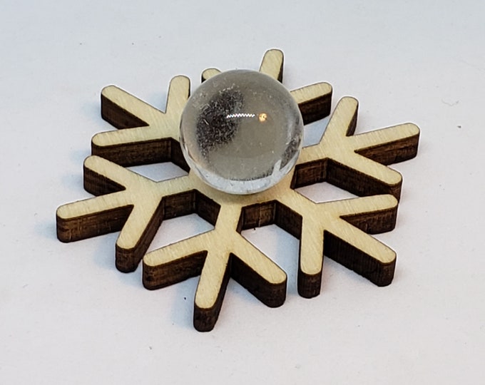 Sphere Stand Small  Snow Flake