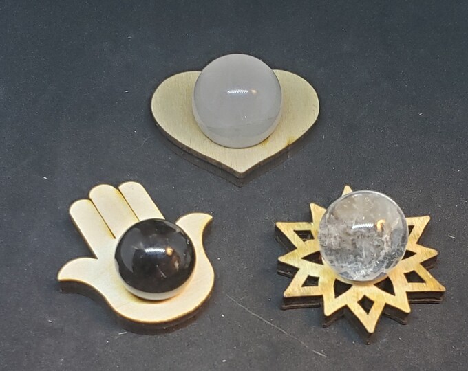Mini Sphere Stand 3 pc set