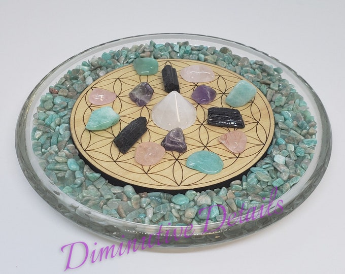 Crystal grid kit mini - World Peace