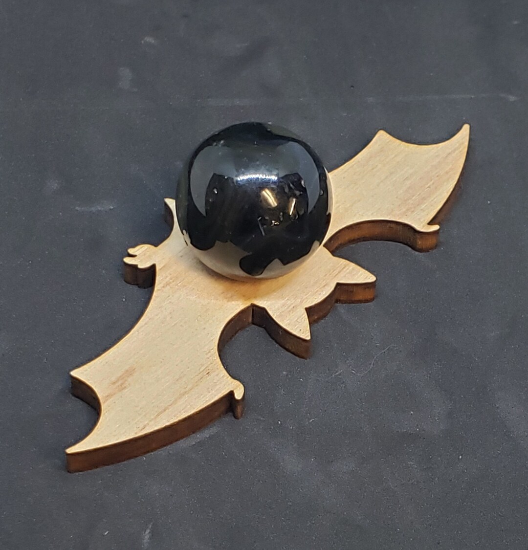 Sphere Stand - Laser Cut Wooden Bat - Etsy
