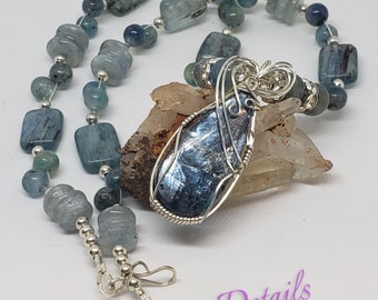 Blue Kyanite Necklace - N297