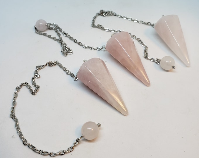 Rose Quartz Pendulum