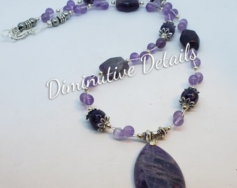 Amethyst Beaded Necklace