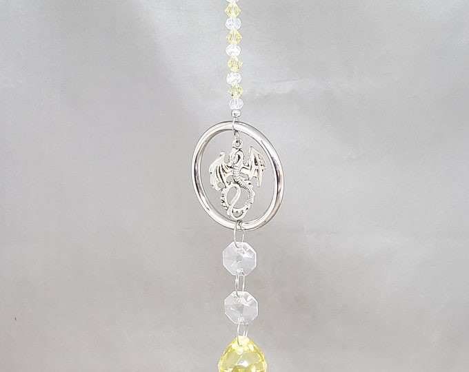 Suncatcher Crystal Dragon, Solar Plexus Chakra