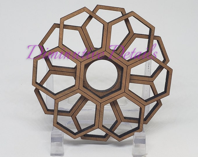 Sphere Stand Small Hexagon