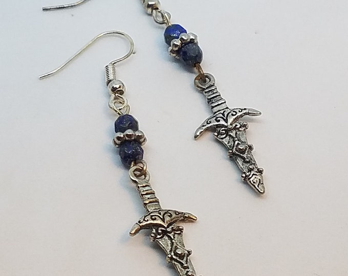 Athame earrings