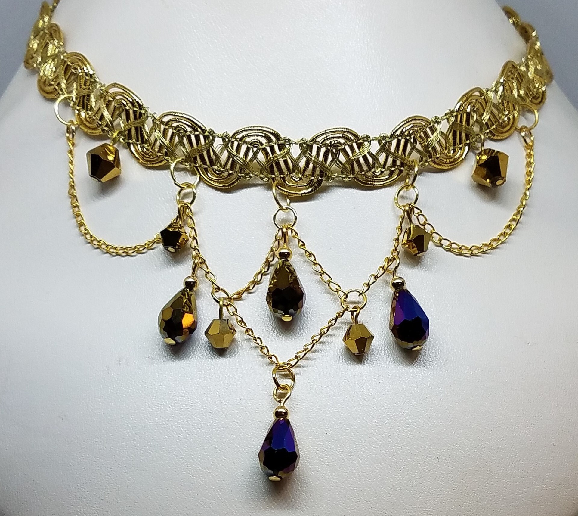 Gold Victorian Choker
