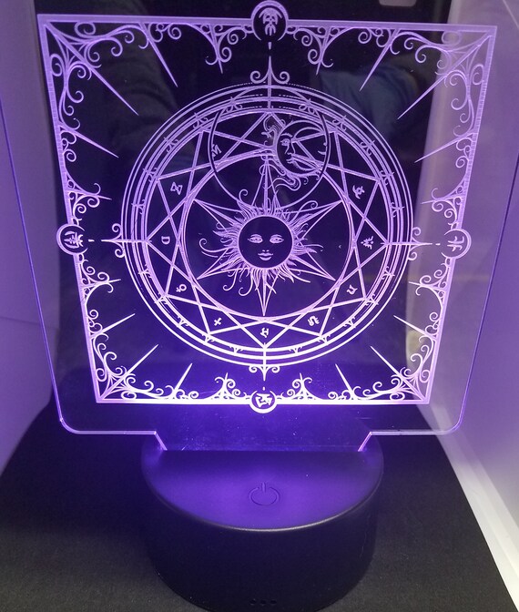 Color changing circle light deals