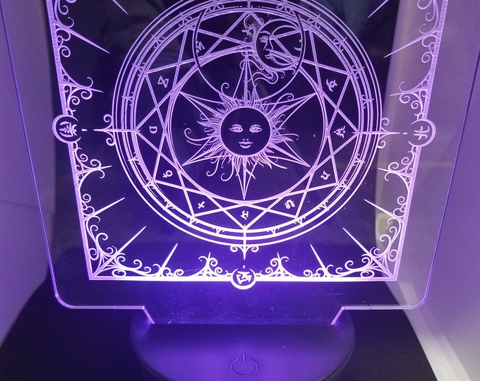 Magic Circle Color Changing Night Light