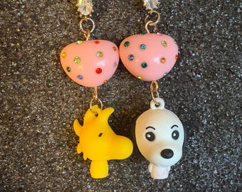 Snoopy and Woodstock Earrings