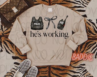 He&#39;s Working Police 3 PNG File