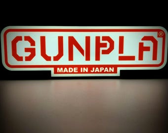 Table Lamp &quot;Gunpla logo&quot;