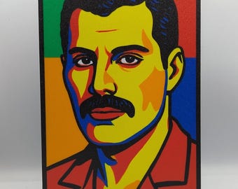 ポップアートランプ – ロックレジェンドのグラマラスな肖像 - Etsy 日本