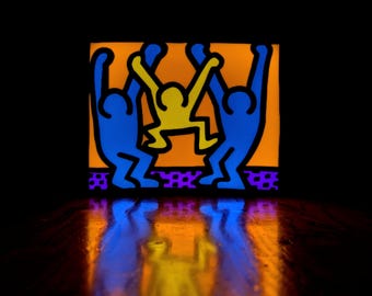 Table Lamp "Keith Haring Pop shop 1"